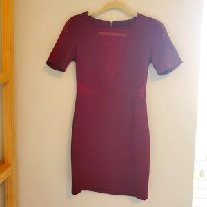 Mesh Cut Out Dress